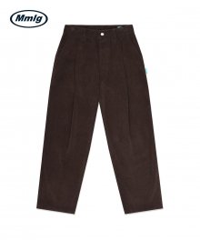 [Mmlg] CORD PANTS (BROWN)