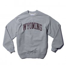 Wyoming Heavy Weight Sweat Shirt Grey