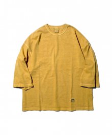 Pigment 3/4 Sleeve Shirts Mustard