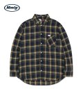 [Mmlg] EMEMELGE CHECK SHIRT (BEIGE)