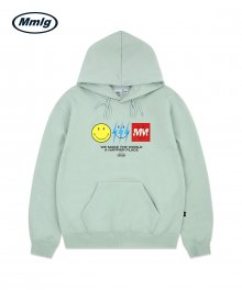 [Mmlg] WE Smiley® HOOD (PURE MINT)