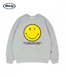 [Mmlg] MMLG Smiley® SWEAT (GREY)