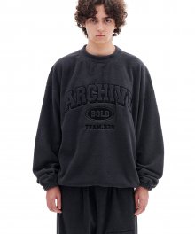 TEAM 939 OVERSIZED FLEECE (DARK GRAY)