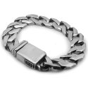 흑야(HEUKYA) angle chain bracelet
