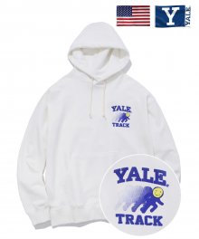 IVY LEAGUE TRACK HOODIE WHITE