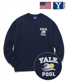 IVY LEAGUE POOL CREWNECK NAVY