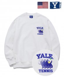 IVY LEAGUE TENNIS CREWNECK OFF WHITE