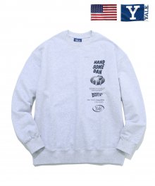 LAYOUT CREWNECK GRAY