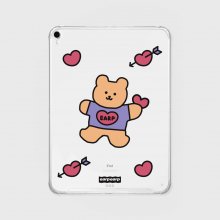 Love bear heart-pastel(아이패드-투명)