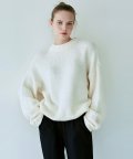 Bubbly Wool Sweater_Cream