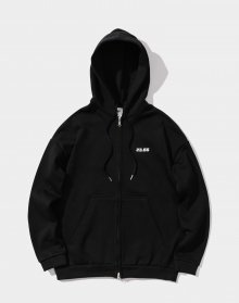 Standard hoodie zip-up BLACK