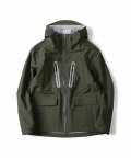 3LAYER UTILITY HOODED JACKET (OLIVE)