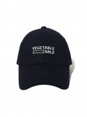 베지터블테이블(VEGETABLE TABLE) Standard Signature Rookie Ball Cap 블랙