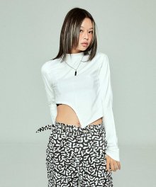 20AW UNIQUE TOP - IVORY