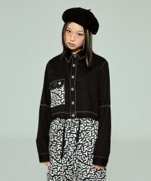 20AW MILLY SHIRT - BLACK