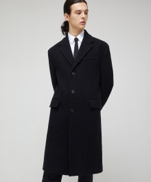 Cashmere Single Coat - Black