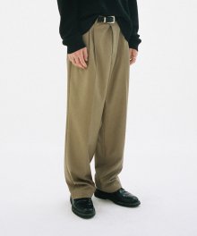 BALLOON SLACKS JA [KHAKI]