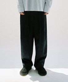 WIDE CUPRA BANDING PANTS JA [NAVY]