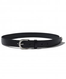 PYTHON BELT JA [BLACK]