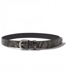 PYTHON BELT JA [BEIGE]