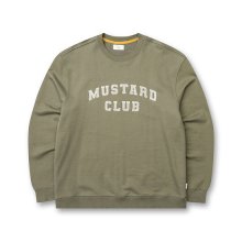 MUSTARD CLUB SWEATSHIRT(light khaki)
