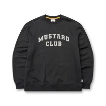MUSTARD CLUB SWEATSHIRT(charcoal)