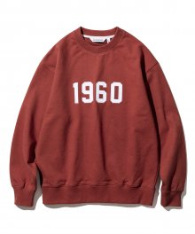 1960 sweatshirts D.red