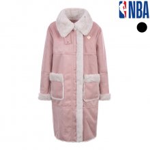 NYK KNICKS 여성전용 롱 무스탕_N194JP750P