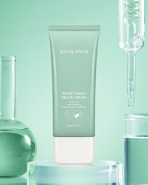 퐁당(PONGDANG) 화이트 터치 셀카 크림 - 후기 | 무신사