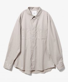 Coating Shirts [Deep Beige]