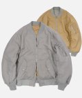 REVERSIBLE MA-1 FLIGHT JACKET _ GRAY