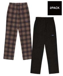 [PACKAGE] CHEKCED PANTS 2PACK