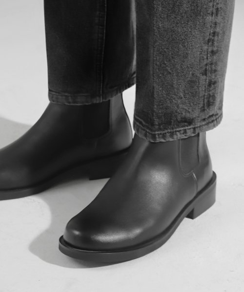 MUSINSA | PASCOROZEN MS5104 Ruin Chelsea Boots Black [250~280mm]