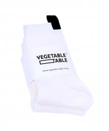 Vegetable socks white (2 P)