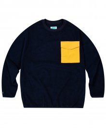 Fleece Crewneck Navy