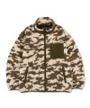 Camouflage Sherpa Jacket [KHAKI]
