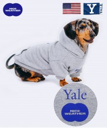 YALE X NICE WEAHTER HANDSOME DAN DOGGY HOODIE GRAY