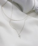 에스뜨레야(ESTRELLA) cross double necklace set