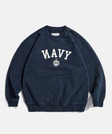 NAVAL Academy Heavy Weight Sweat Shirt Navy