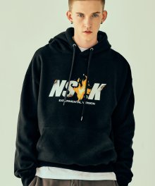 [NK]퓨리 기모 후드 (BLACK)(20FW-K030)