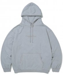 L-Logo Hooded Sweatshirt Light Grey