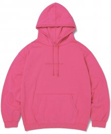 L-Logo Hooded Sweatshirt Pink