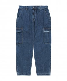 Denim Cargo Pant Blue