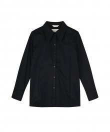 Pin-Tuck Shirts (Black)