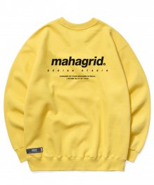 ORIGIN LOGO CREWNECK YELLOW(MG2AFMM480A)