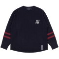 SUNDAY SYNDROME LONG KNITWEAR_NAVY