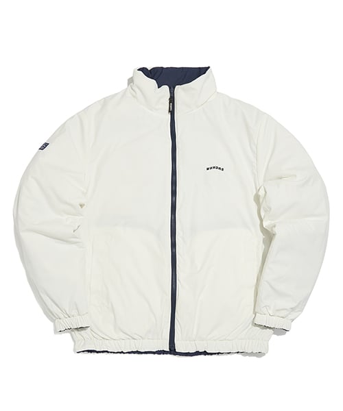 MUSINSA | WKNDRS REVERSIBLE PADDED JACKET (NAVY)