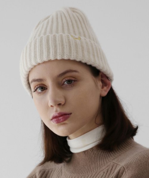 MUSINSA | UNDERCONTROL STUDIO MOUNTAIN BEANIE / CASHMERE / P OATMEAL