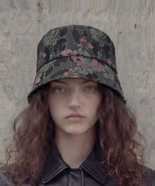 UNDERCONTROL STUDIO - Jacquard Bucket Hat PLAIN BUCKET / JACQUARD / D GREY