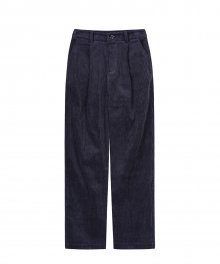 Wide Corduroy Trousers (Charcoal)